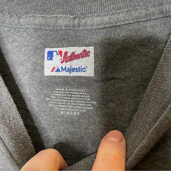 MLB AUTHENTIC RED SOX BASEBALL MENS T SHIRT SZ XL - Picture 2 of 5